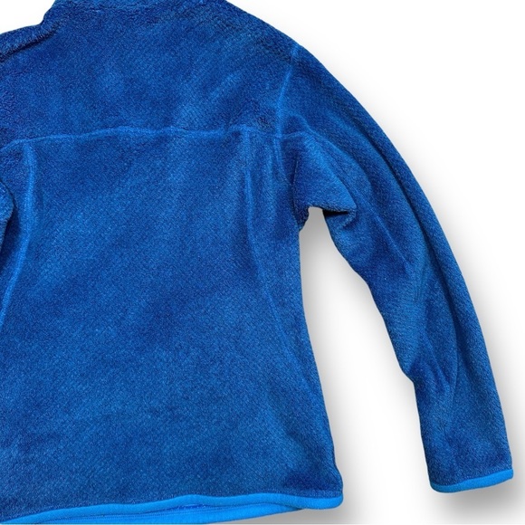 Patagonia Re-Tool Snap T PolarTec Fleece Pullover Bright Blue Womens XS - Picture 13 of 15